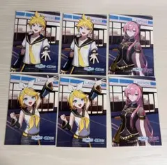 ローソンプリント 初音ミク L版ブロマイド 鏡音レン 鏡音リン 巡音ルカ