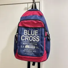 BLUE CROSS リュック 軽量 ネイビー　キッズ　リュック　遠足のサムネイル