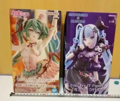 初音ミク 雪ミク×クロミ フィギュア 2種セット