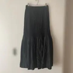 ◇【イッセイミヤケ】プリーツロングスカート L タイトスカート キレイ