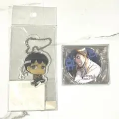 ベルトルト・フーバー 進撃の巨人 アクリルキーホルダー 缶バッジ