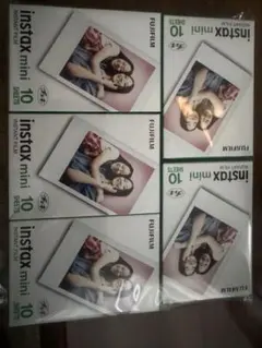 FUJIFILM instax mini チェキフィルム 10枚入　5箱セット