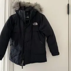 ノースフェイス　XS/TP BOYS/GARCONS ダウンジャケット　黒