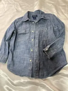 Polo Ralph Lauren 長袖シャツ 4/4T デニムブルー100