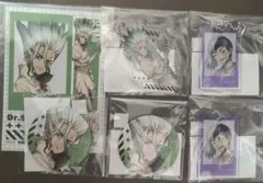 千空・ゲン まるくじ Dr.STONE 第2弾 アクリルキーホルダー 缶バッジ