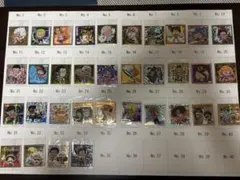 ワンピース シールウエハース 13 35種 全種 コンプリート 内袋ギザギザ