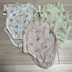 UNIQLO ベビー肌着 春夏用3枚セット60cm