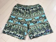 patagonia 幾何学模様 バギーズロング　7インチ　　XSサイズ　21年製