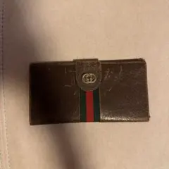 GUCCI グッチ オールドグッチ GG柄 シェリーライン 6連 キーケース