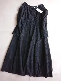 未使用MISCH MASCHレース袖コンシャスワンピース