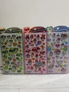 【正規品】うるちゅるポップシール パワーパフガールズ