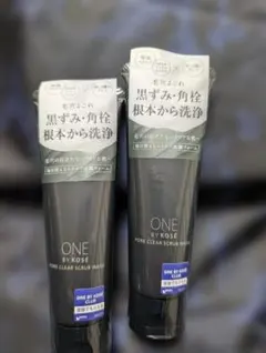 【新品未開封】ONE BY KOSÉ ポアクリア スクラブ ウォッシュ 2本