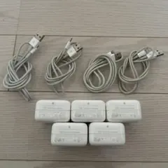 Apple 純正品 10W A1357 USB電源アダプタ 5個セット　急速充電