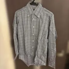 tomorrowland チェックボタンダウンシャツ　37 14 1/2