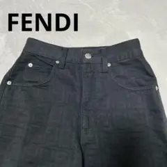 4/24ぽんぽこりん様専用 フェンディ　パンツ　ズッカ柄　27 デニム　ジーンズ