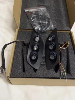 LED サイドマーカー デイライト 左右セット 3連LED 汎用 新品のサムネイル