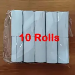 ミニサーマルプリンター用　専用ロールペーパー各種10本セット　新品未使用品
