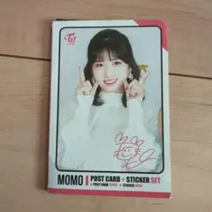 TWICE モモ ポストカード＋ステッカーセット