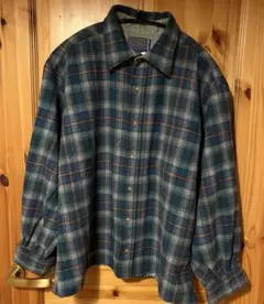 【PENDLETON】70s ペンドルトン 長袖 ウールシャツ