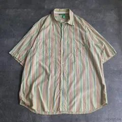 ROCA WEAR 半袖マルチストライプシャツ ロカウェアのサムネイル