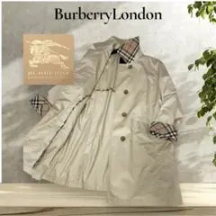 【美品】BurberryLondon スプリングコート大きいサイズ13号
