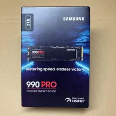Samsung 990 PRO PCle 4.0 NVMe M.2 SSDのサムネイル