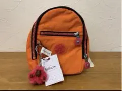 タグ付き未使用 kipling ZOEY オレンジ ポーチのサムネイル