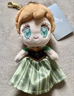 ディズニーストア アナと雪の女王 キーチェーン ぬいぐるみ キーホルダー
