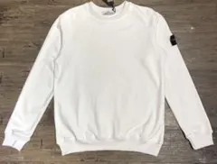 STONE ISLAND クルーネック スウェット ホワイト