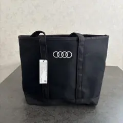 Audi ブラック トートバッグ キャンバス　自宅保管品です