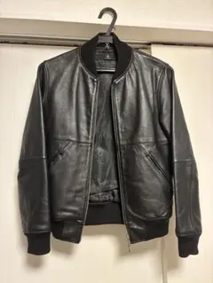BEAUTY&YOUTH 黒 レザージャケット