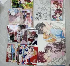 アカメが斬る　ヒノワが往く　特典　色紙　イラストカード　ブロマイド　リーフレット アカメが斬る ヒノワが往く 特典 色紙 イラストカード ブロマイド