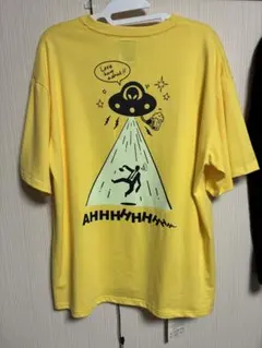 酔いどれ YOIDORE Tシャツ 3L相当 黄色 UFO 完売品