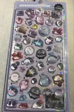 【正規品】ボンボンドロップシール オリジナル ぷかぷかボンボン　海のいきもの