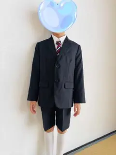 黒 フォーマルスーツ 120cm~ ショートパンツ