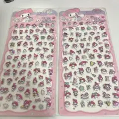 本日お値下げ中ෆ‪⸒⸒ マイメロディ キャラクターミニミニ立体シールෆ‪⸒⸒