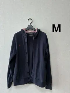R.NEWBOLD パーカー　羽織　トップス　ネイビー　M