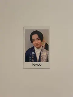 iiONDO チェキ 写真 堀蒼寿