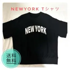NEW YORK ロゴ Tシャツ ブラック