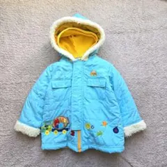 ​MINI-K ミニケー 3WAYアウター 中綿ジャケット パーカー付 95cm