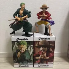 ワンピース フィギュア ルフィ ゾロ 2体セット - メルカリ
