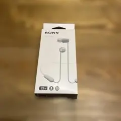 す*ん様 SONY WI-C100 ホワイト イヤホン