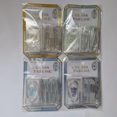 新品　正規品　クーリア　グラスパーラーステッカー　4種　セット