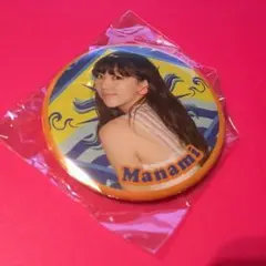 重留真波 缶バッチ