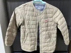 値下げ！！ダントン　キッズダウン　M（115）サイズ　ベージュ