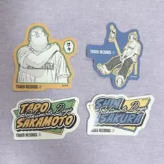 【即購入可】サカモトデイズ　タワレコ　シール ステッカー　坂本太郎　シンのサムネイル