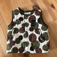 SLAP SLIP ドット柄 ベビーベスト 90サイズ
