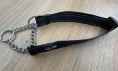 Rogz 犬用ハーフチェーン首輪 XLサイズ ブラックのサムネイル