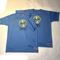 BALL LINE ピーナッツ スヌーピー バスケ Tシャツ 2枚 M S 水色のサムネイル