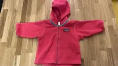 patagonia フード付きアウター 3-6M ピンク